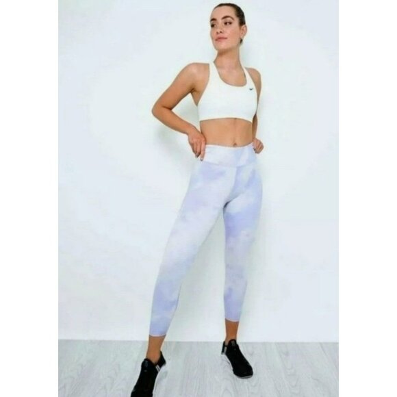 2X PLUS SIZE WOMEN'S NIKE ONE LEGGINGS GYM WORKOUT DH3130-569 SPORTSWEAR - Picture 1 of 7